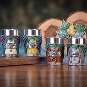 The Lord of the Rings - Set of 4 Hobbit Collectable Shot Glass Set