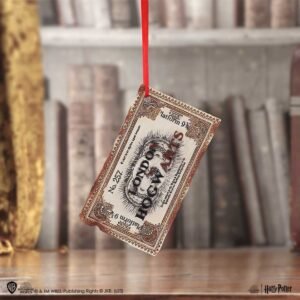 Harry Potter - Hogwarts Ticket Hanging Resin Ornament (5.2cm)