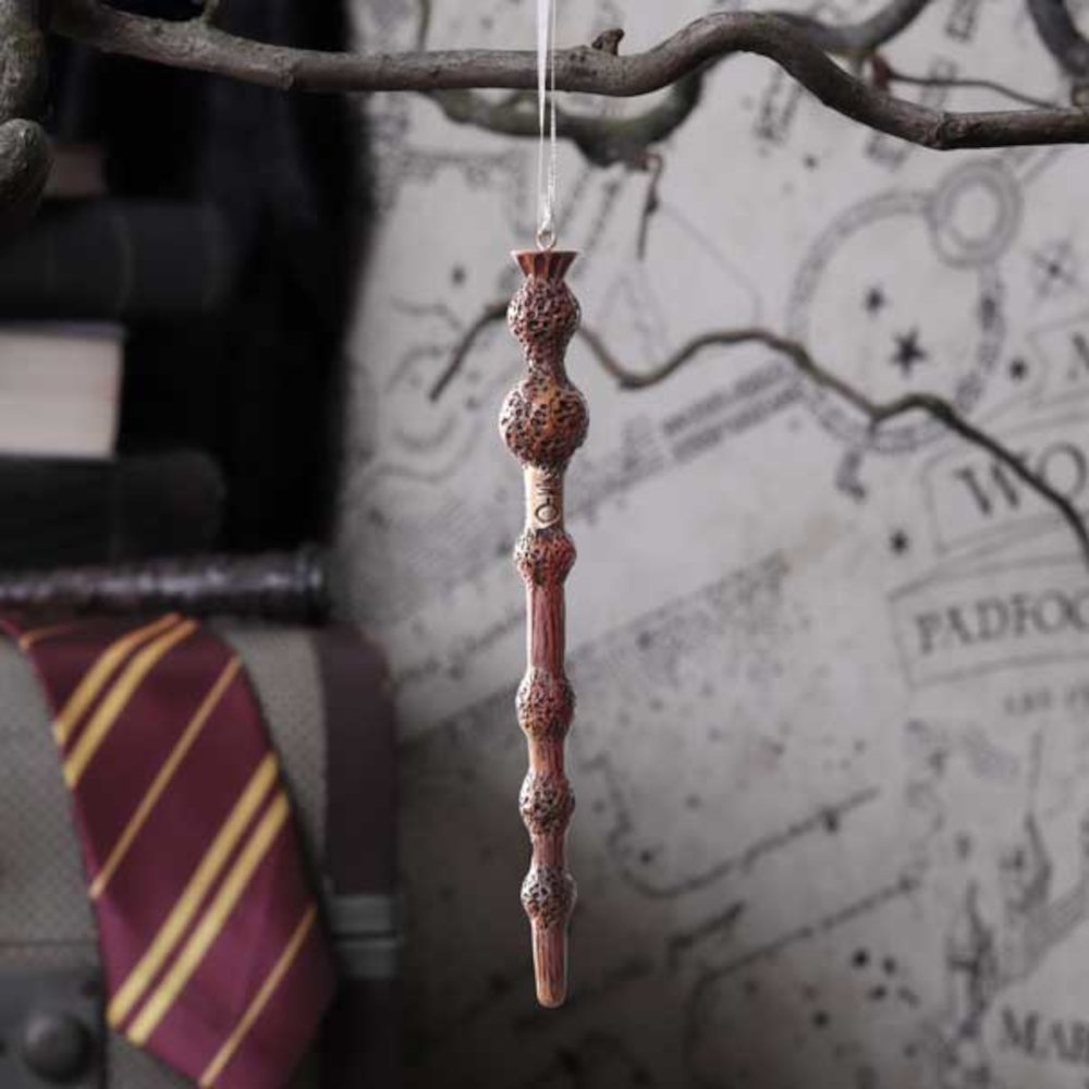 b6061v2 Harry Potter - Elder Wand Hanging Festive Resin Ornament (15.2cm) Harry Potter - Elder Wand Hanging Festive Resin Ornament (15.2cm) - Image 1