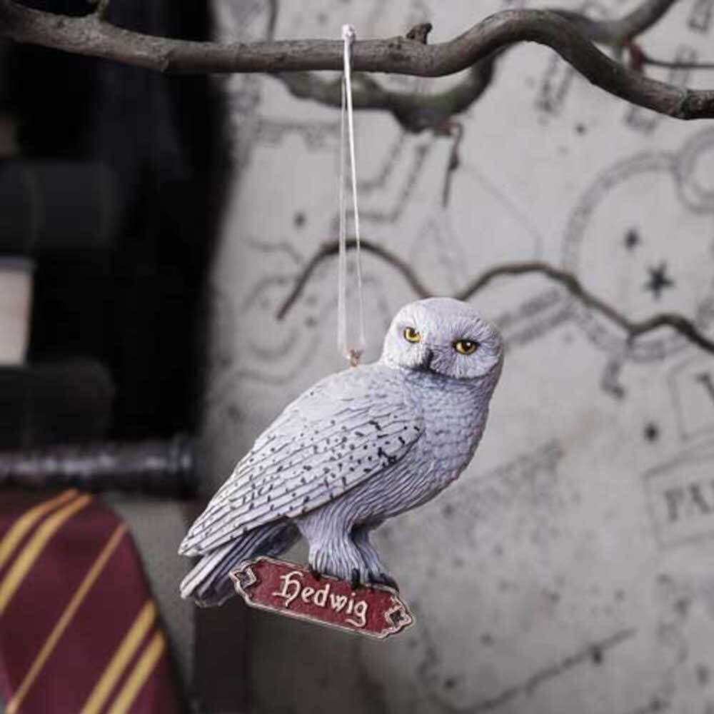 b6063v2_Harry_Potter_-_Hedwigs_Rest_Hanging_Resin_Ornament_8.5cm Harry Potter - Hedwig's Rest Hanging Resin Ornament (8.5cm) - Image 1