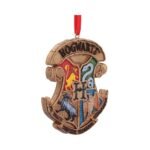 Harry Potter - Hogwarts Crest Hanging Festive Decorative Ornament (8cm) - Image 7