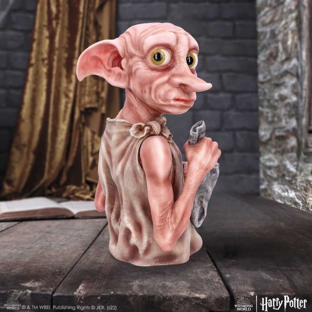 b6147w2 Harry Potter - Resin Dobby Bust (29.5cm) Harry Potter - Resin Dobby Bust (29.5cm) - Image 1