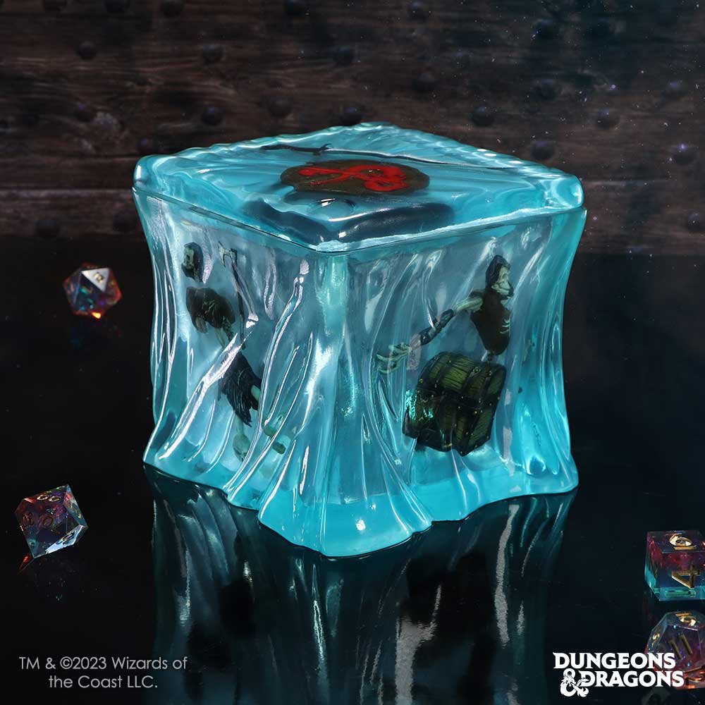 b6266a24 Dungeons & Dragons - Gelatinous Collectable Resin Cube Dice Box (11.5cm) Dungeons & Dragons - Gelatinous Collectable Resin Cube Dice Box (11.5cm) - Image 1