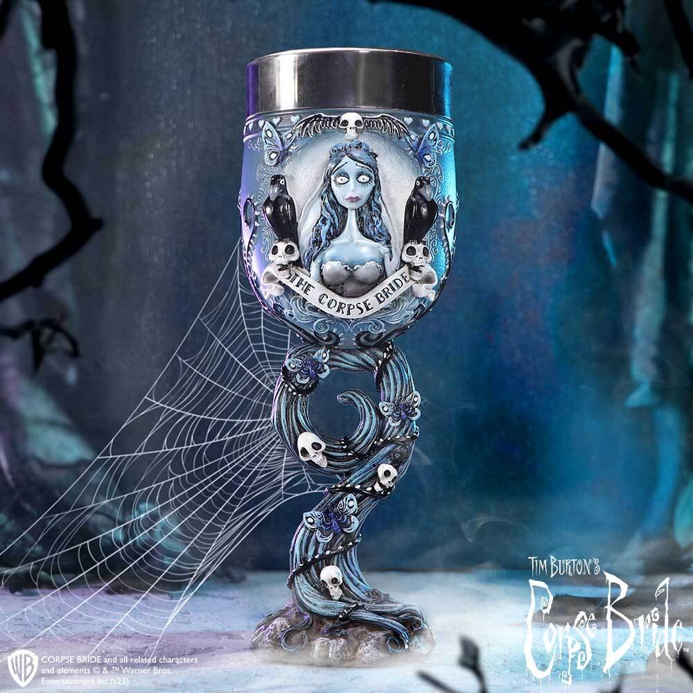 b6286x3_Tim_Burtons_Corpse_Bride_-_Emily_Collectable_Goblet_20.5cm Tim Burton's: Corpse Bride - Emily Collectable Goblet (20.5cm) - Image 1