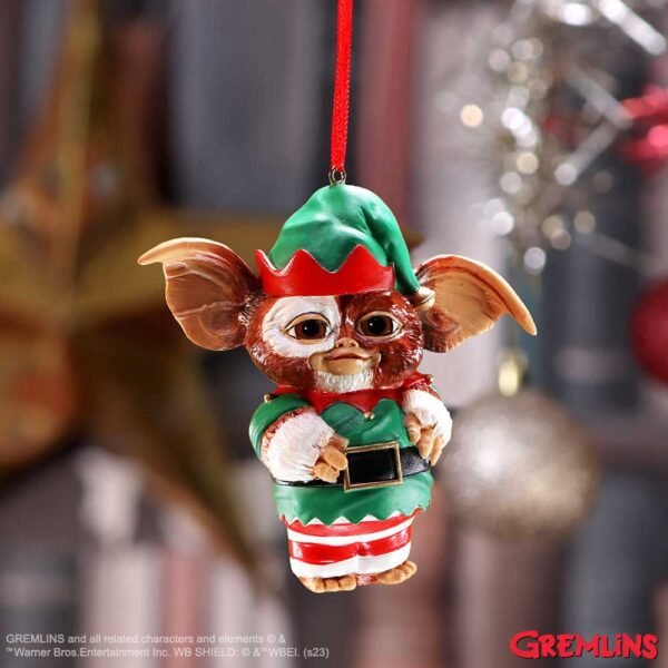 Gremlins - Gizmo Elf Outfit Hanging Festive Decorative Ornament (9cm)