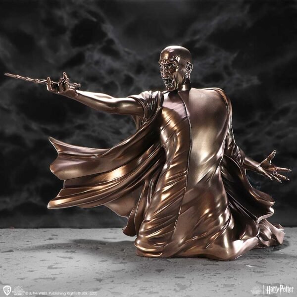 Harry Potter - Voldemort Avada Kedavra Resin Bronze Figurine (24.5cm)