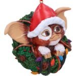 Gremlins - Gizmo In Wreath Hanging Festive Decorative Ornament (7.5cm) - Image 3