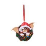 Gremlins - Gizmo In Wreath Hanging Festive Decorative Ornament (7.5cm) - Image 4