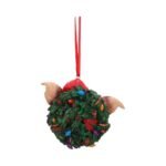 Gremlins - Gizmo In Wreath Hanging Festive Decorative Ornament (7.5cm) - Image 6