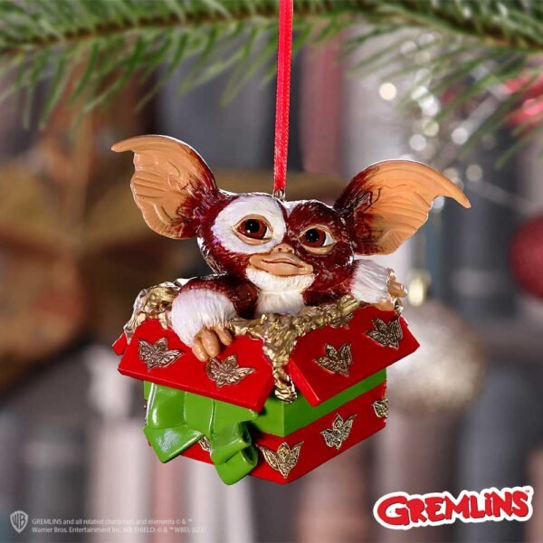 Gremlins - Gizmo Gift Box Hanging Festive Decorative Ornament (9cm)