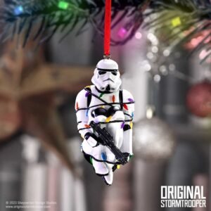 Original Stormtrooper - In Fairy Lights Hanging Resin Ornament (9cm)