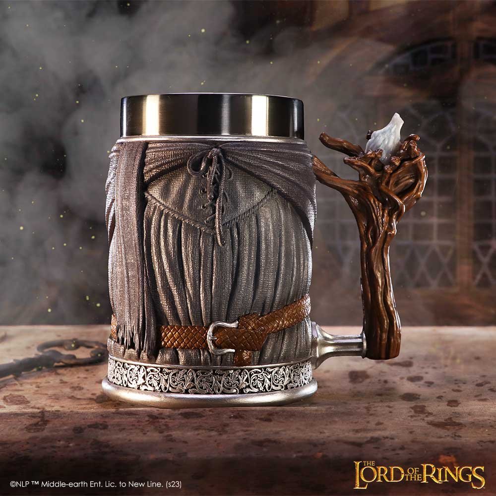 b6539a24 The Lord of the Rings - Gandalf The Grey Resin Tankard (15.4cm) The Lord of the Rings - Gandalf The Grey Collectable Resin Tankard (15.4cm) - Image 1