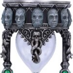 Harry Potter - Death Eater Resin Sand Timer - Metallic Silver (18cm) - Image 2
