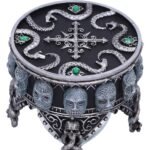 Harry Potter - Death Eater Resin Sand Timer - Metallic Silver (18cm) - Image 3