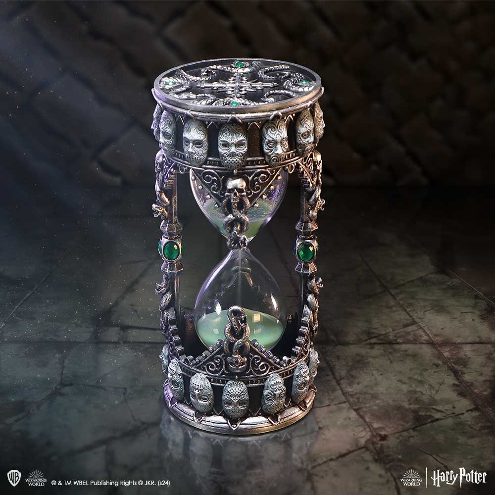 b6621b24 Harry Potter - Death Eater Resin Sand Timer - Metallic Silver (18cm) Harry Potter - Death Eater Resin Sand Timer - Metallic Silver (18cm) - Image 1