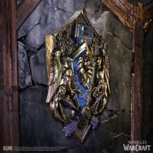 B6625b24 World of Warcraft - Alliance Collectable Resin Wall Plaque (30cm) 2