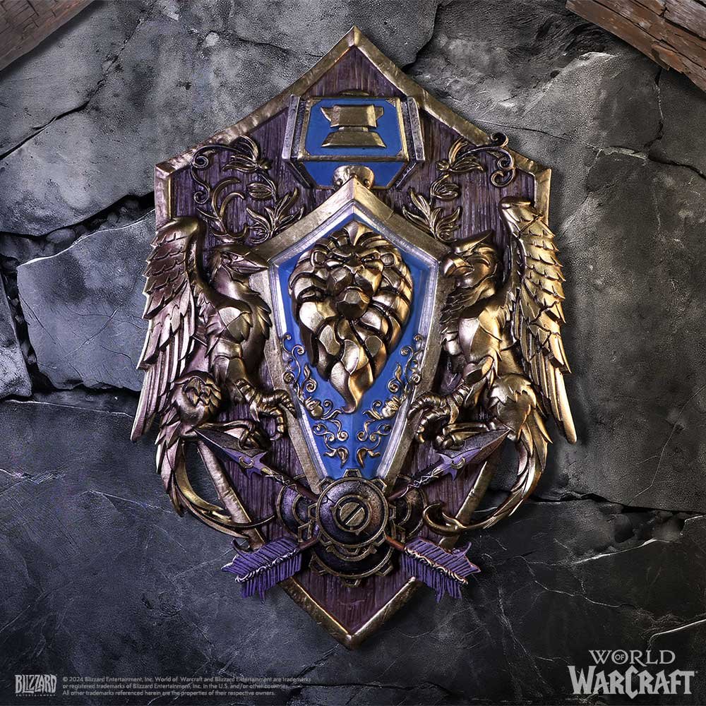 b6625b24 World of Warcraft - Alliance Collectable Resin Wall Plaque (30cm) B6625b24 World of Warcraft - Alliance Collectable Resin Wall Plaque (30cm)