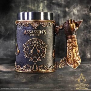 Assassin's Creed - Through The Ages Black & Gold Collectable Resin Tankard (15.5cm)