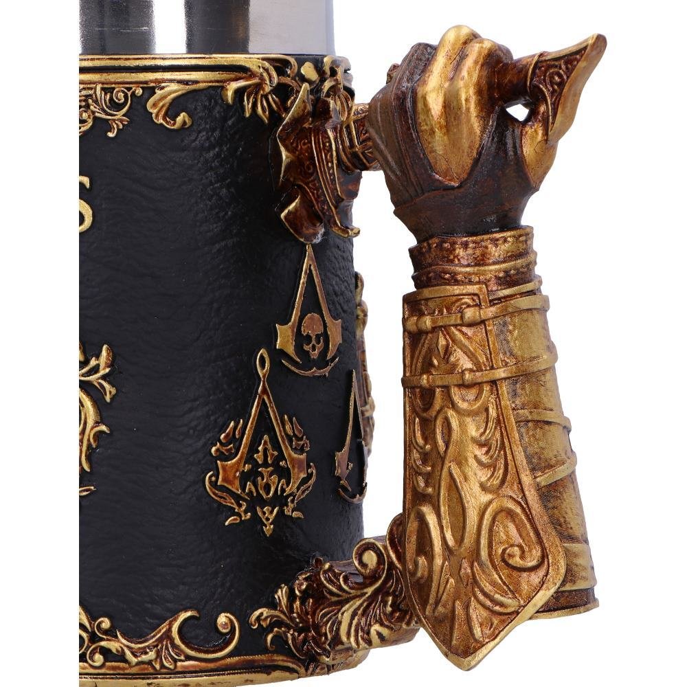 Assassin's Creed - Through The Ages Black & Gold Collectable Resin Tankard (15.5cm) - Image 4