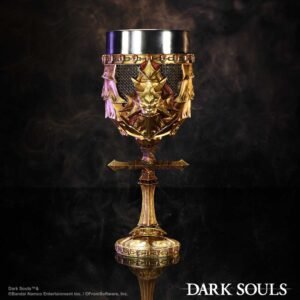 Dark Souls - Dragon Slayer Ornstein Gold Finish Collectable Resin Goblet (19.5cm)