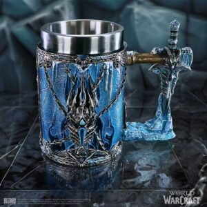 B6804c24 World of Warcraft - The Lich King & Sindragosa Collectable Resin Tankard (16.5cm)