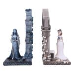 Tim Burton's: Corpse Bride - Emily & Victoria Resin Bookends (19cm) - Image 4
