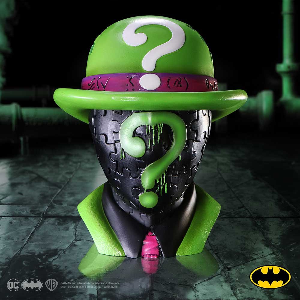 b6943a25 DC Batman - The Riddler Hat Box (Green) - 14.5cm DC: Batman - The Riddler Hat Box (Green) - 14.5cm - Image 1