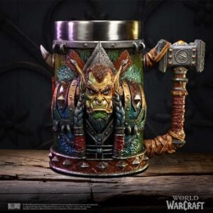 B7018m25 World of Warcraft - Warchief Thrall Collectable Resin Tankard (15.5cm)
