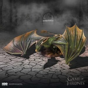 Game of Thrones - Rhaegal Collectable Resin Large Dragon Figurine (13cm)