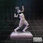 Original Stormtrooper - Serve It! Tennis Playing Collectable Resin Figurine (18.8cm)