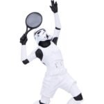Original Stormtrooper - Serve It! Tennis Playing Collectable Resin Figurine (18.8cm) - Image 3
