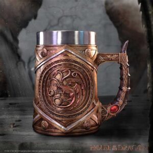 House of the Dragon - Targaryen Crown & Dagger Resin Tankard (16cm)