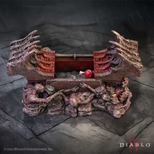 Diablo IV - Helltide Collectable Resin Chest Dice Storage Box (10cm)