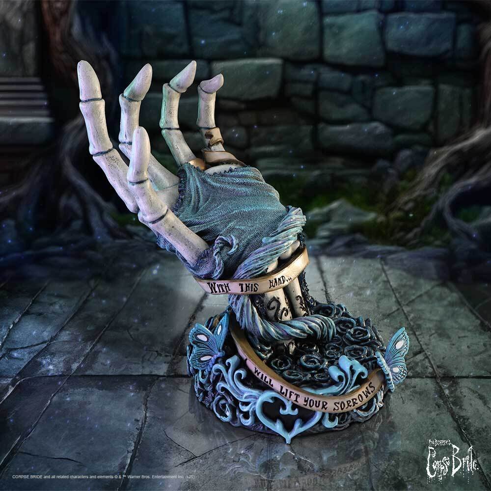 b7151c25_Tim_Burtons_Corpse_Bride_-_With_This_Hand_Vow_Resin_Figurine_16.5cm Tim Burton's: Corpse Bride - With This Hand Vow Resin Figurine (16.5cm) - Image 1