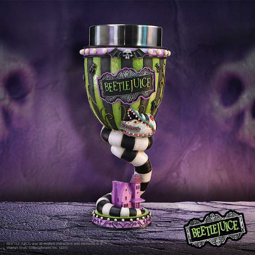 b7188c25 Beetlejuice - Collectable Resin Goblet (20.2cm) Beetlejuice - Collectable Resin Goblet (20.2cm) - Image 1