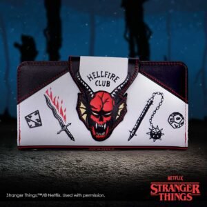 Stranger Things - Hellfire Club PU Leather Embossed Purse (10.5cm)
