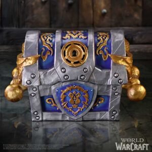 B7251c25 World of Warcraft - Alliance War Chest Resin Storage Box (11cm)