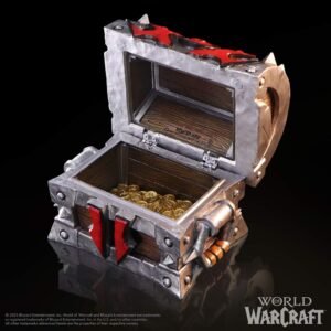 B7252c25 World of Warcraft - Horde War Chest Resin Storage Box (10.7cm) 2