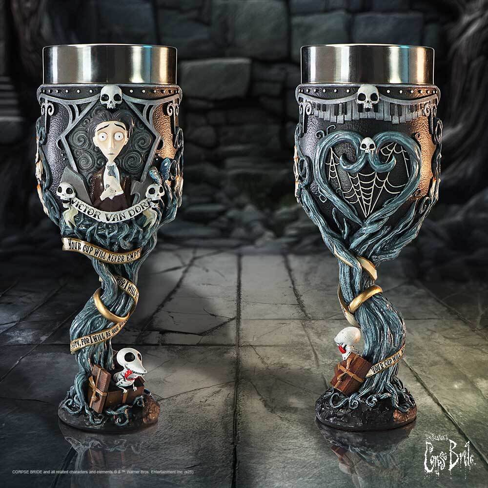 Tim Burton's: Corpse Bride - Victor Van Dort 'Your Cup Will Never Empty' Vow Collectable Goblet (21cm) - Image 2