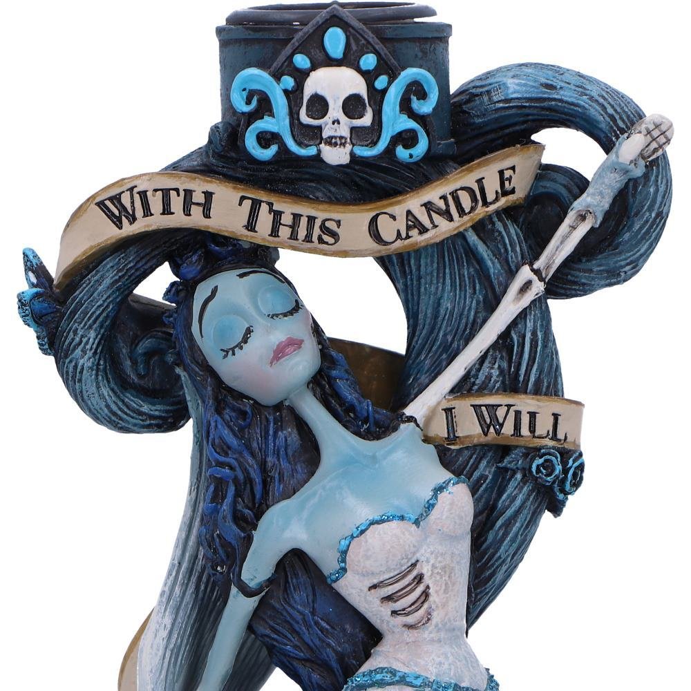 Tim Burton's: Corpse Bride - With This Candle Vow Resin Candle Holder (19cm) - Image 3