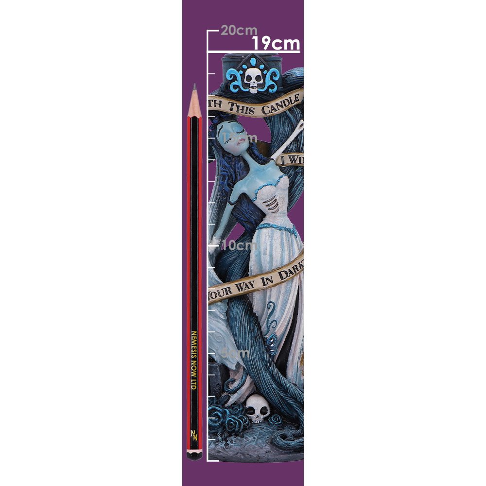 Tim Burton's: Corpse Bride - With This Candle Vow Resin Candle Holder (19cm) - Image 10