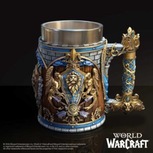 B7323a26 World of Warcraft - Alliance Collectable Resin Tankard (15.5cm)
