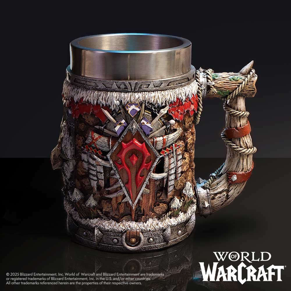 b7324a26 World of Warcraft - The Horde Collectable Resin Tankard (15.5cm) B7324a26 World of Warcraft - The Horde Collectable Resin Tankard (15.5cm)