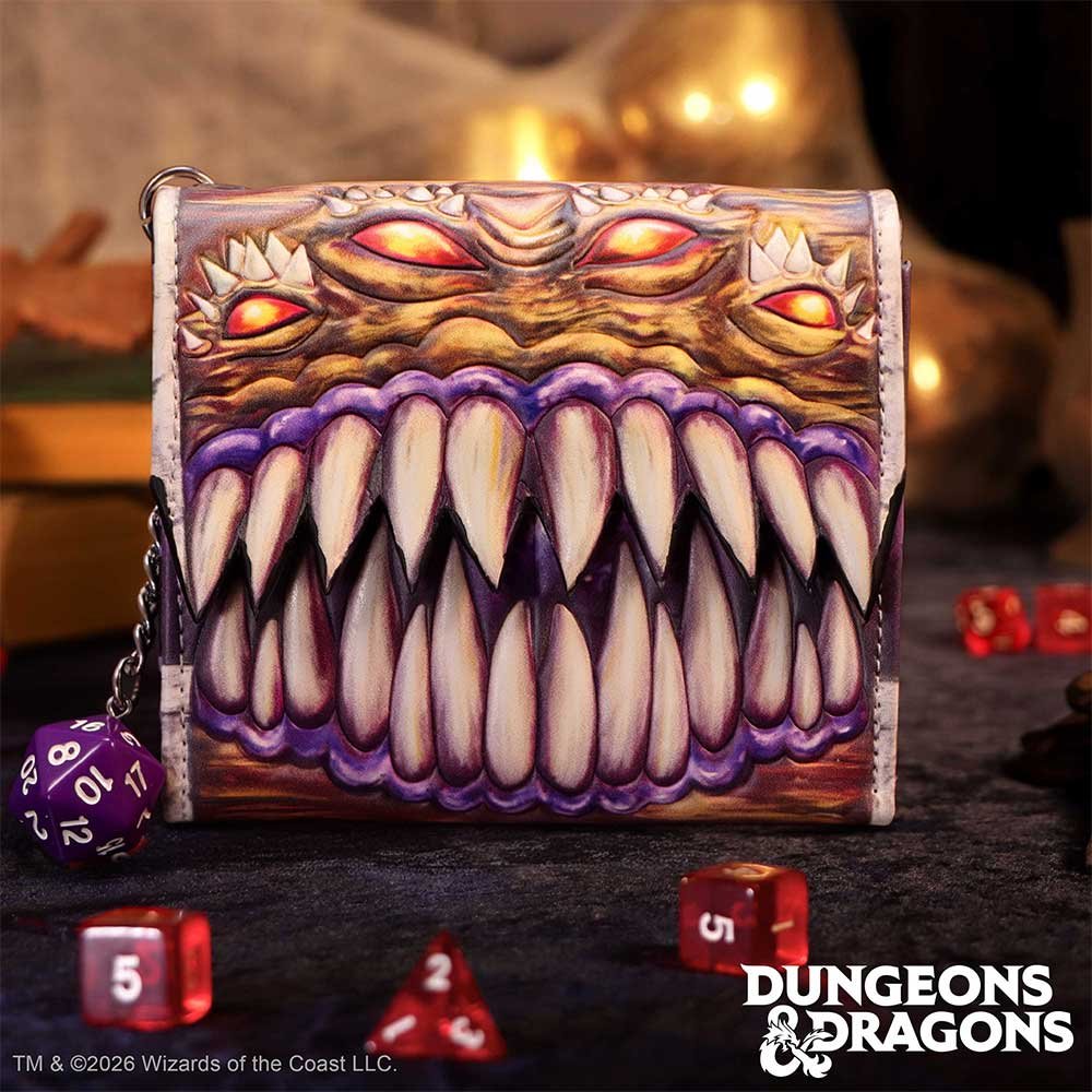 b7347a26 Dungeons & Dragons - Embossed Mimic Wallet (9.5cm) Dungeons & Dragons - Embossed Mimic Wallet (9.5cm) - Image 1