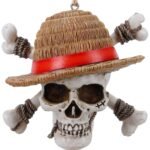 One Piece - Luffy Jolly Roger Hanging Resin Ornament (7cm) - Image 2
