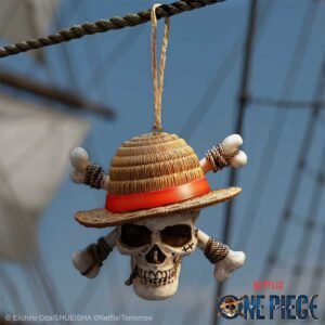 One Piece - Luffy Jolly Roger Hanging Resin Ornament (7cm)