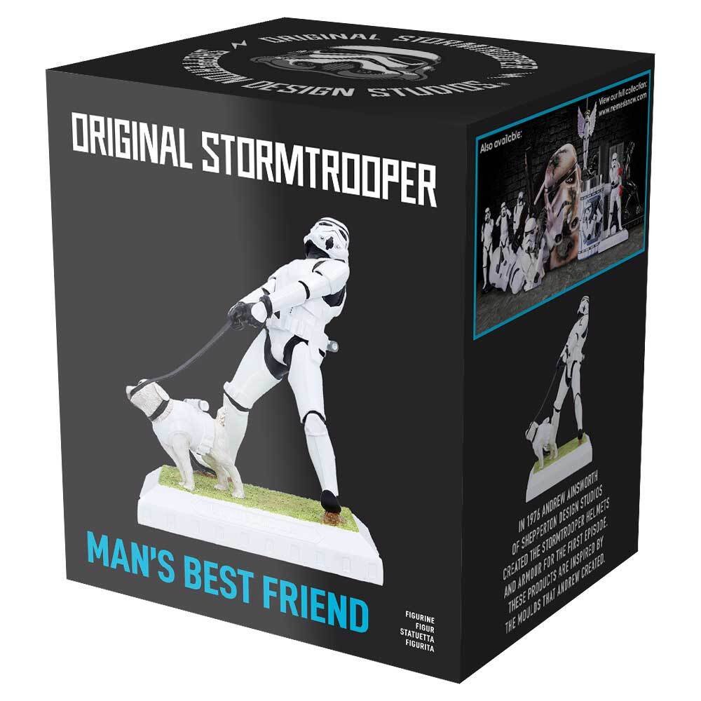 Original Stormtrooper - Man's Best Friend Dog Walking Collectable Resin Figurine (15.5cm) - Image 8