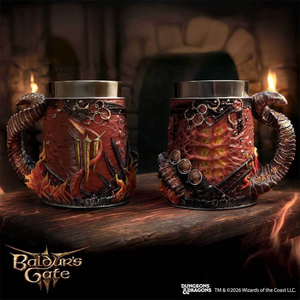 Baldur's Gate 3 - Karlach Collectable Resin Tankard (15.5cm) - Image 2