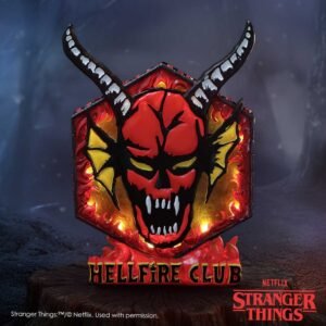 Stranger Things - Hellfire Club USB Resin Table Lamp (23.6cm)