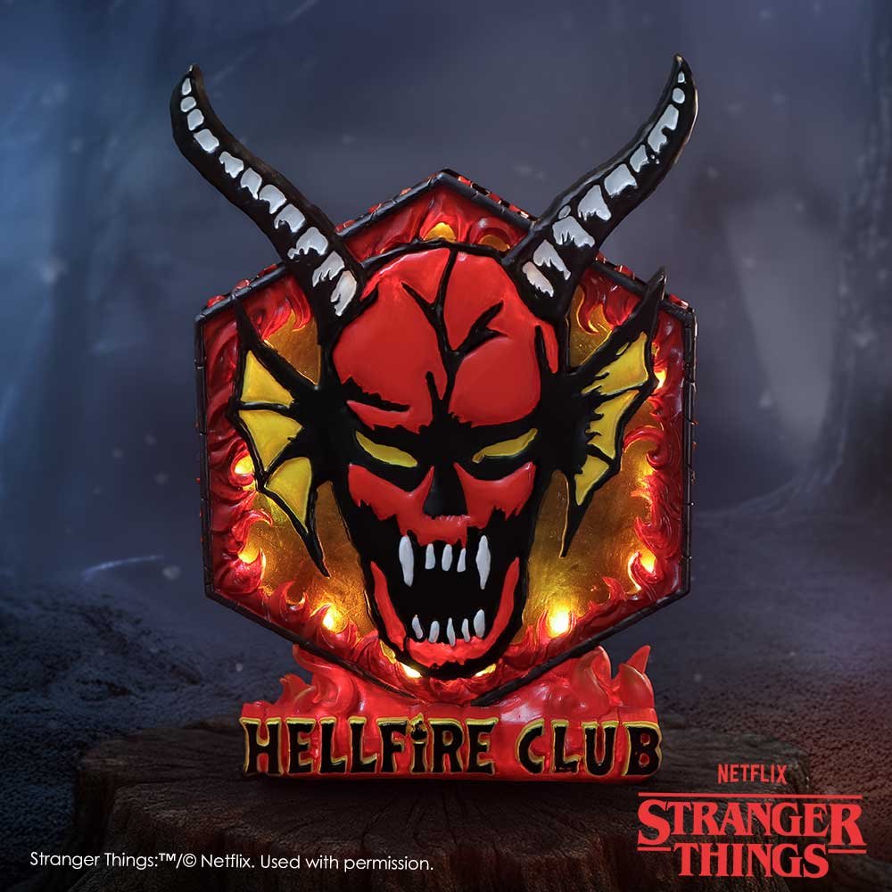 b7645b26 Stranger Things - Hellfire Club USB Resin Table Lamp (23.6cm) Stranger Things - Hellfire Club USB Resin Table Lamp (23.6cm) - Image 1